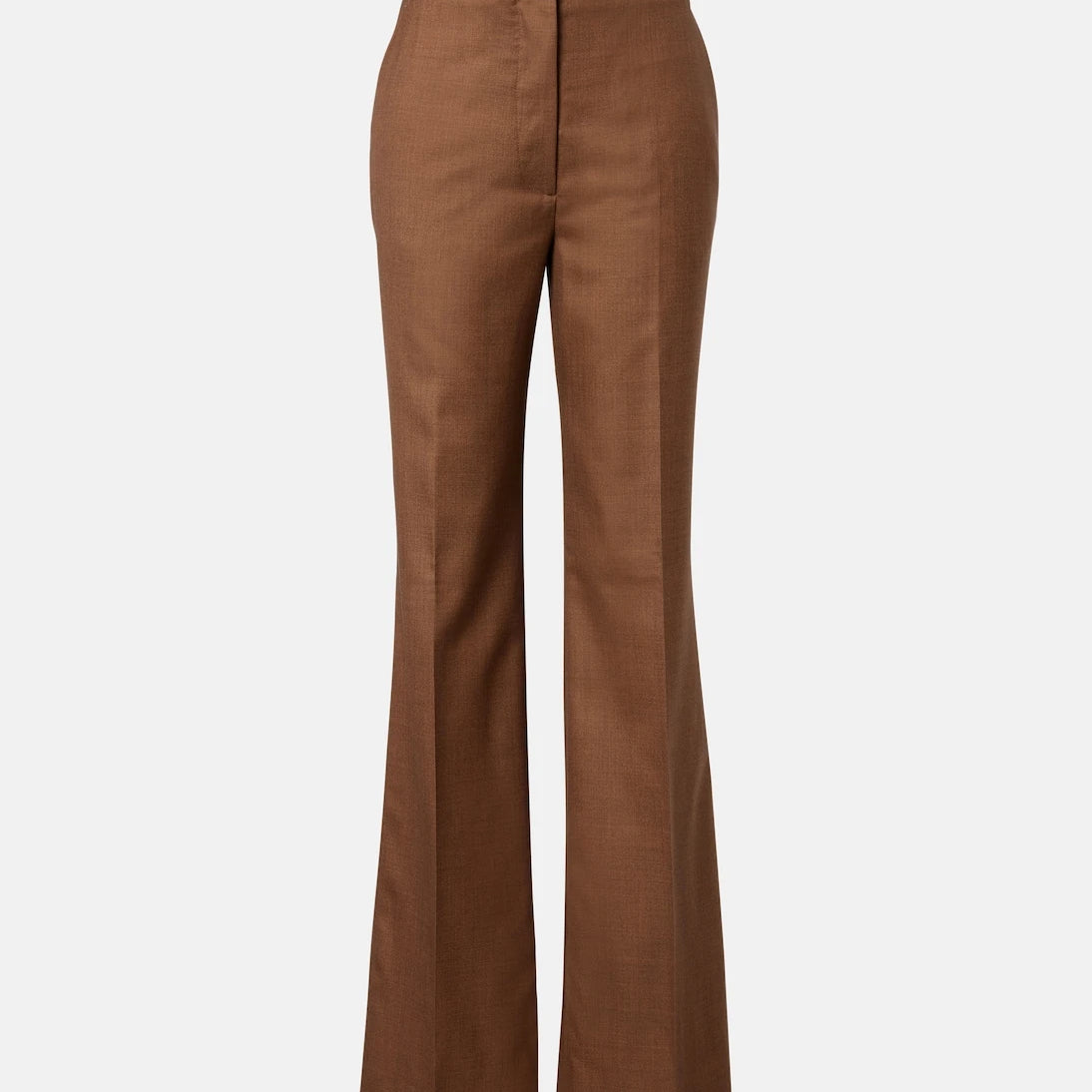 Gabriela Hearst - Vesta wool and silk flared pants
