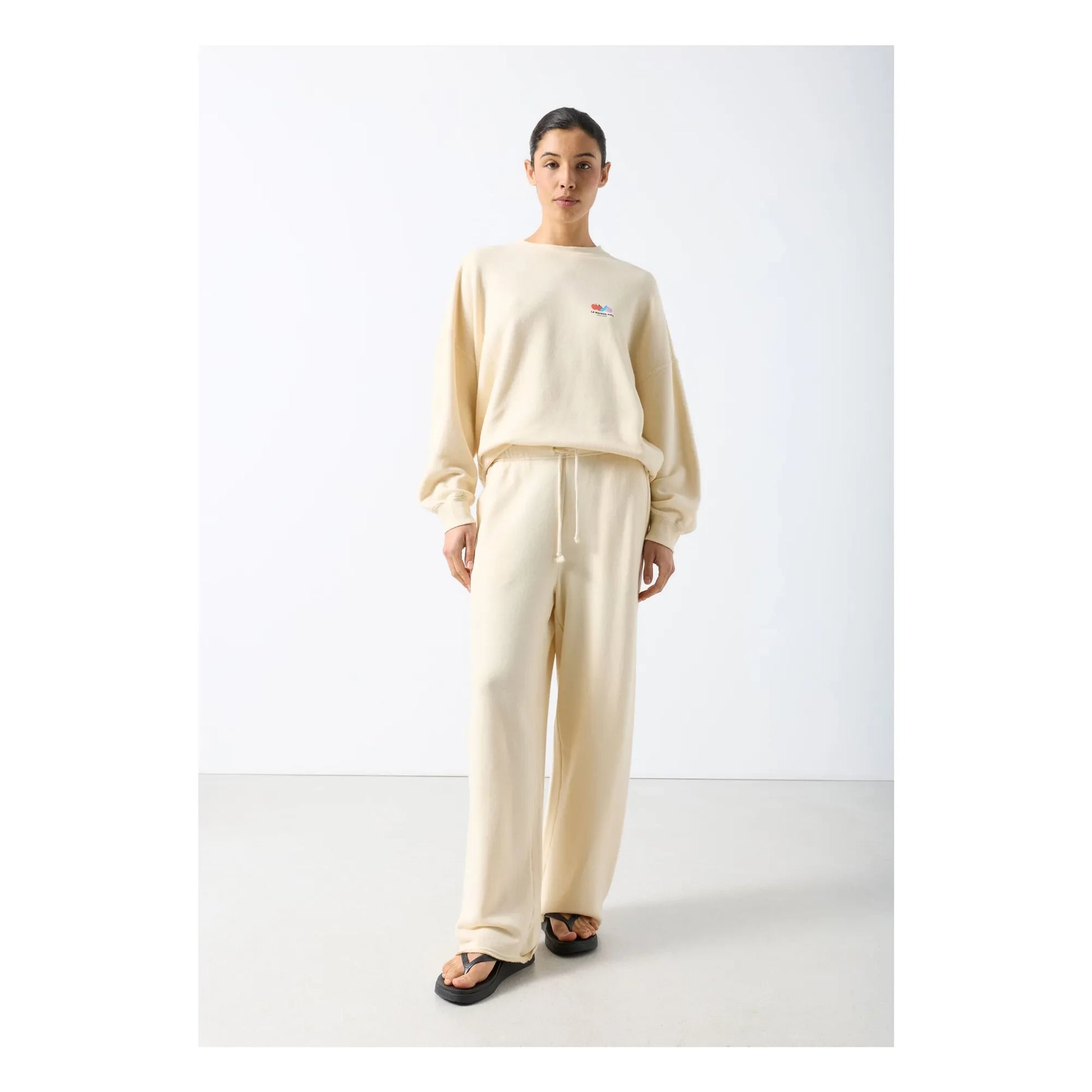 American Vintage - Atubay Cotton Sweatshirt | Ecru