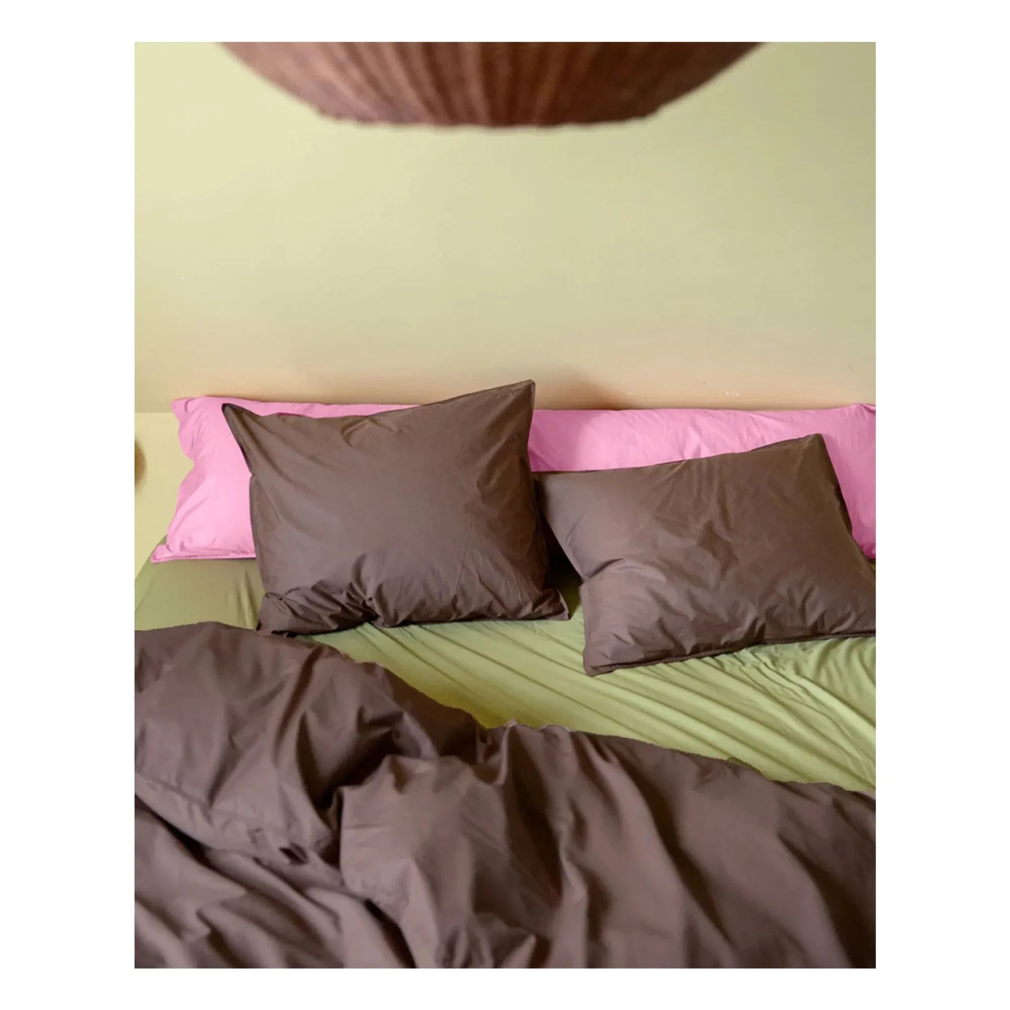Suite 702 - Comforter cover in organic percale - Coffee Brown | Coffee