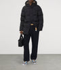 Burberry Black Hooded Down Puffer Jacket