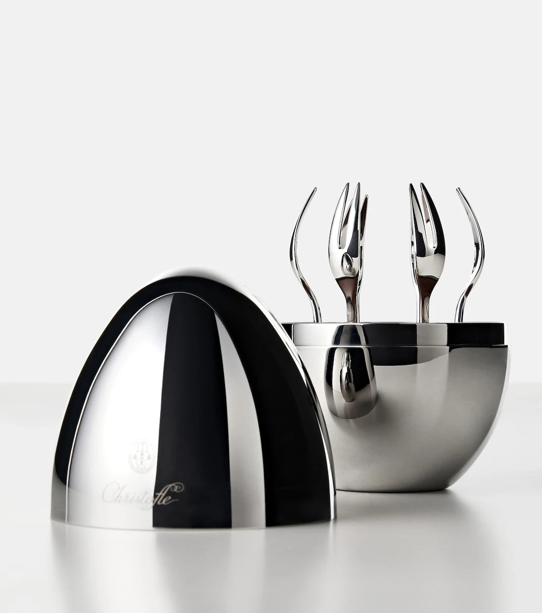 Christofle - Mood Yummy silver-plated 6-piece fork set