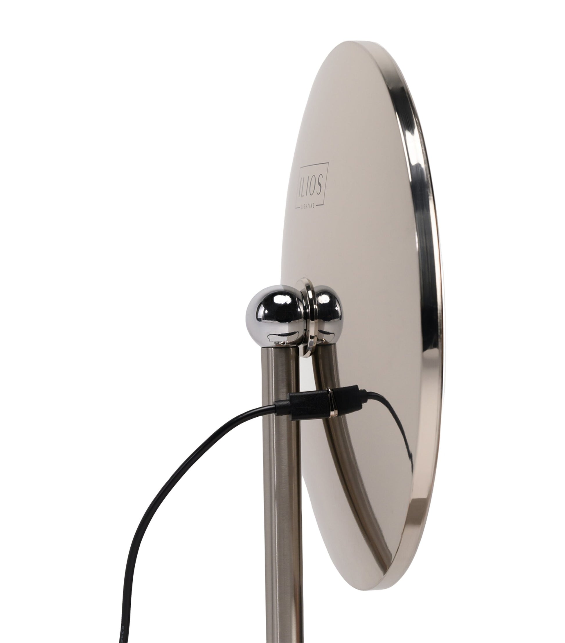 ILIOS Tabletop 5X Rechargeable LED Mirror