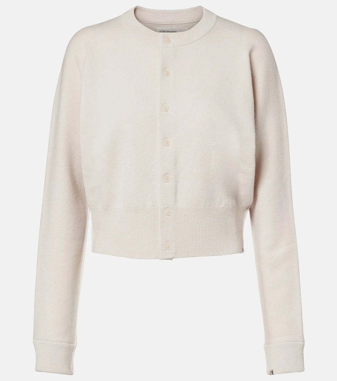 Extreme Cashmere - Blouson cashmere-blend cardigan