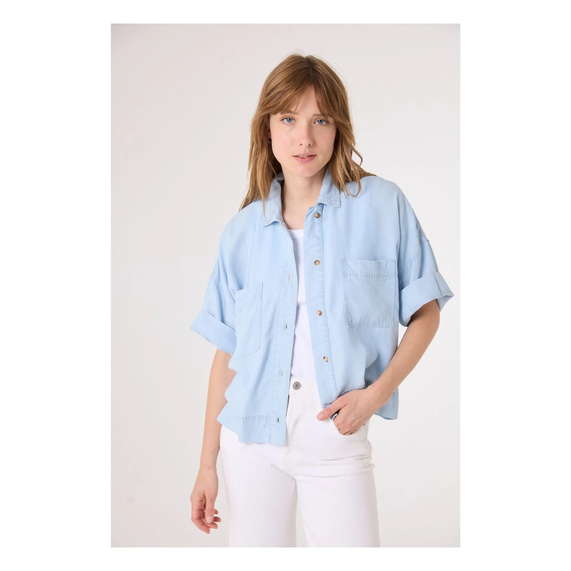 Sacrécoeur - Jules shirt | Blue