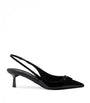 Prada Patent Leather Slingback Pumps 55