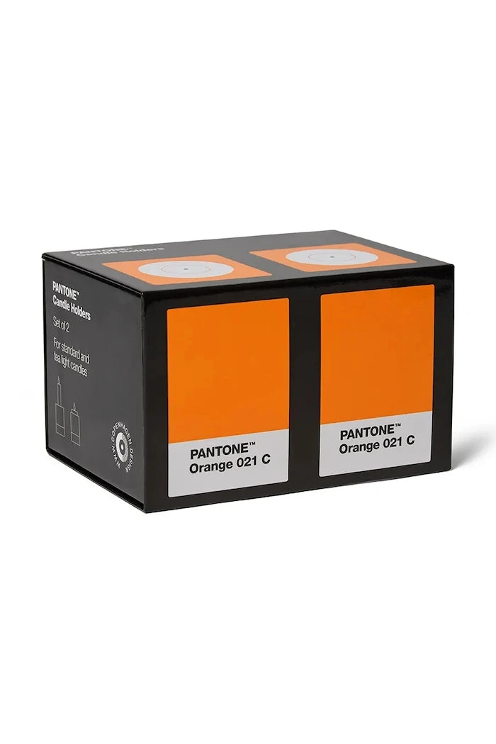 Pantone Porselen Dekoratif Şamdan Seti