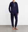 Navy Silk-Cashmere Gia Tracksuit