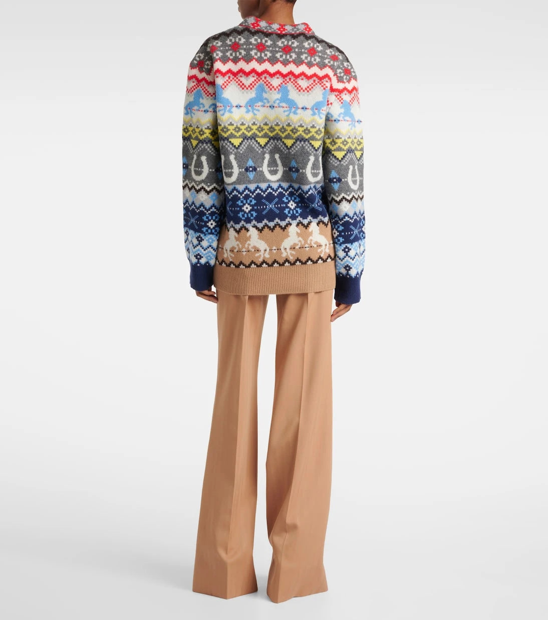 Stella McCartney - Fair Isle intarsia wool sweater