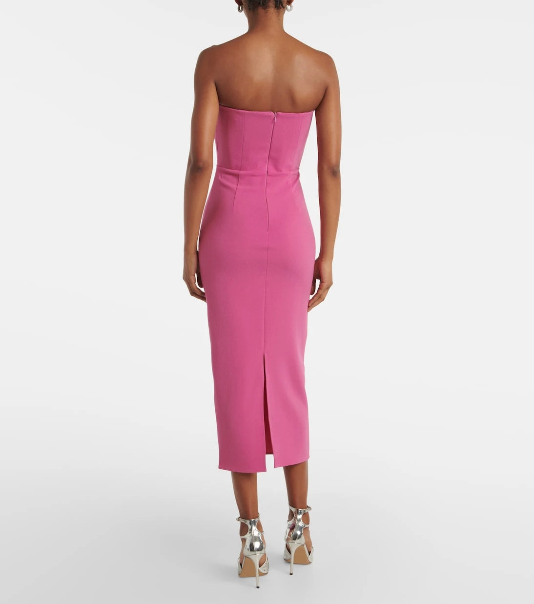 Alex Perry - Strapless midi dress