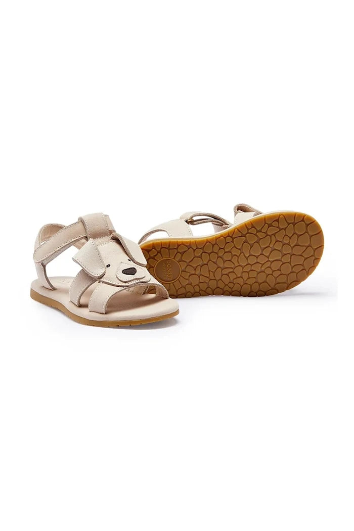 Donsje Dhalo Sandals Golden Retriever Çocuk Deri Sandalet