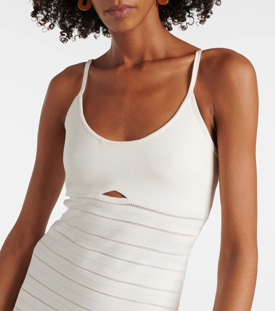 Victoria Beckham - Cami cutout midi dress