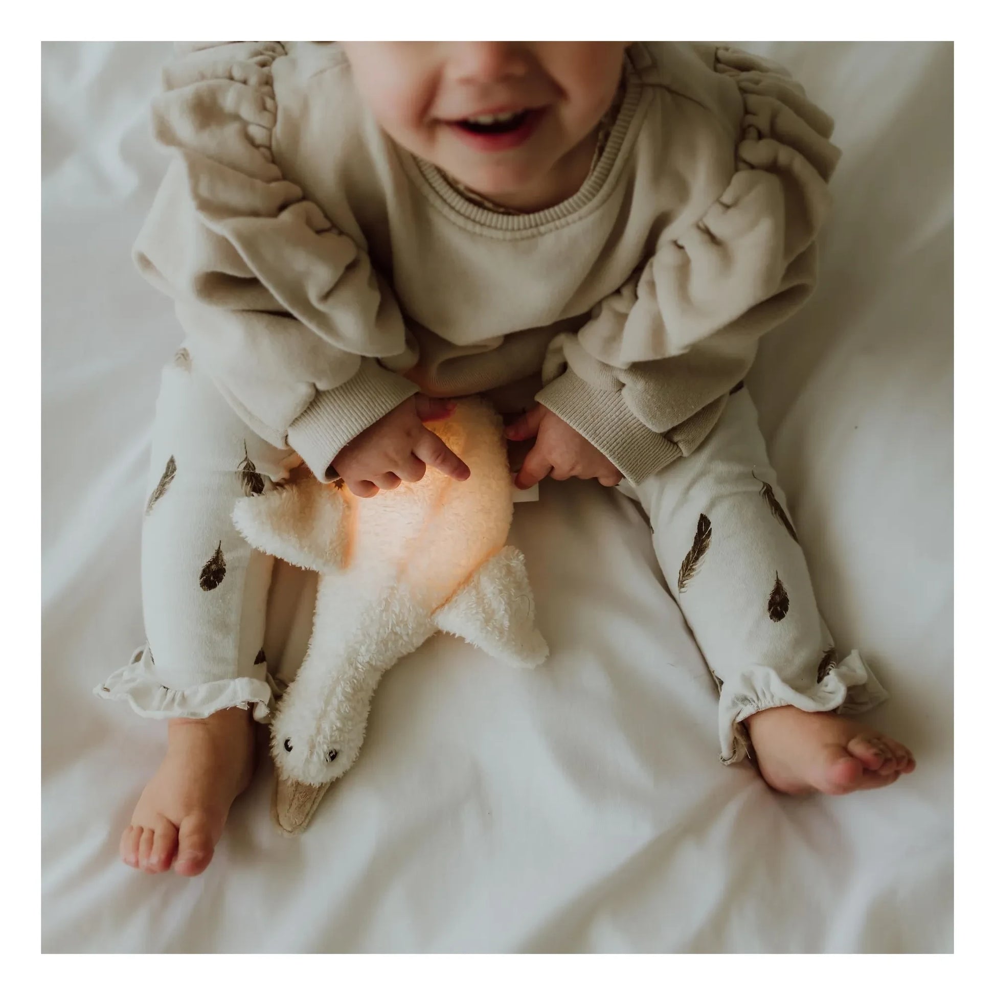 Flow - Liva nightlight plush | Ecru