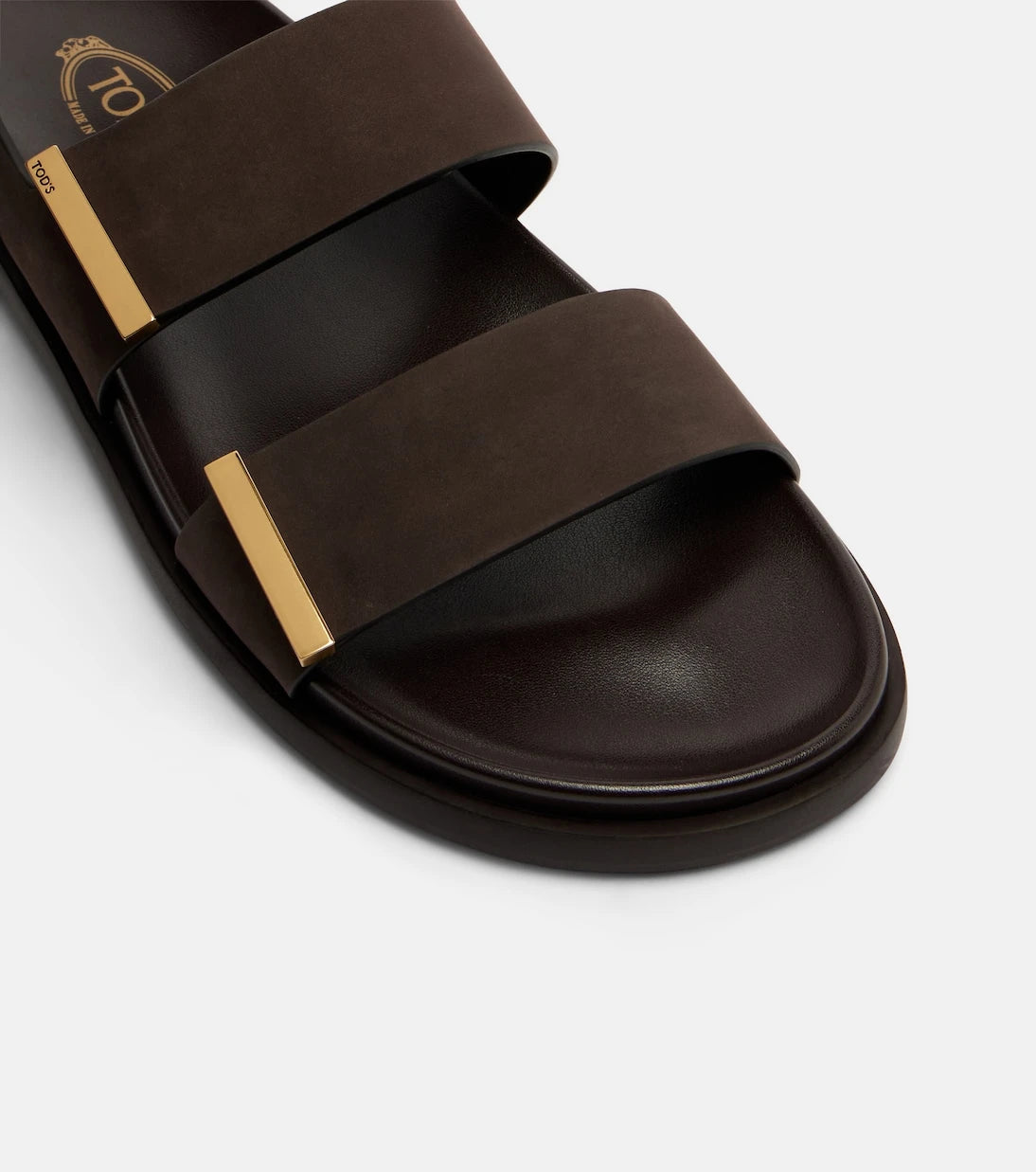 Tod's - Süet slingback sandalet
