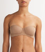 Brown Fits Everybody Strapless Bra