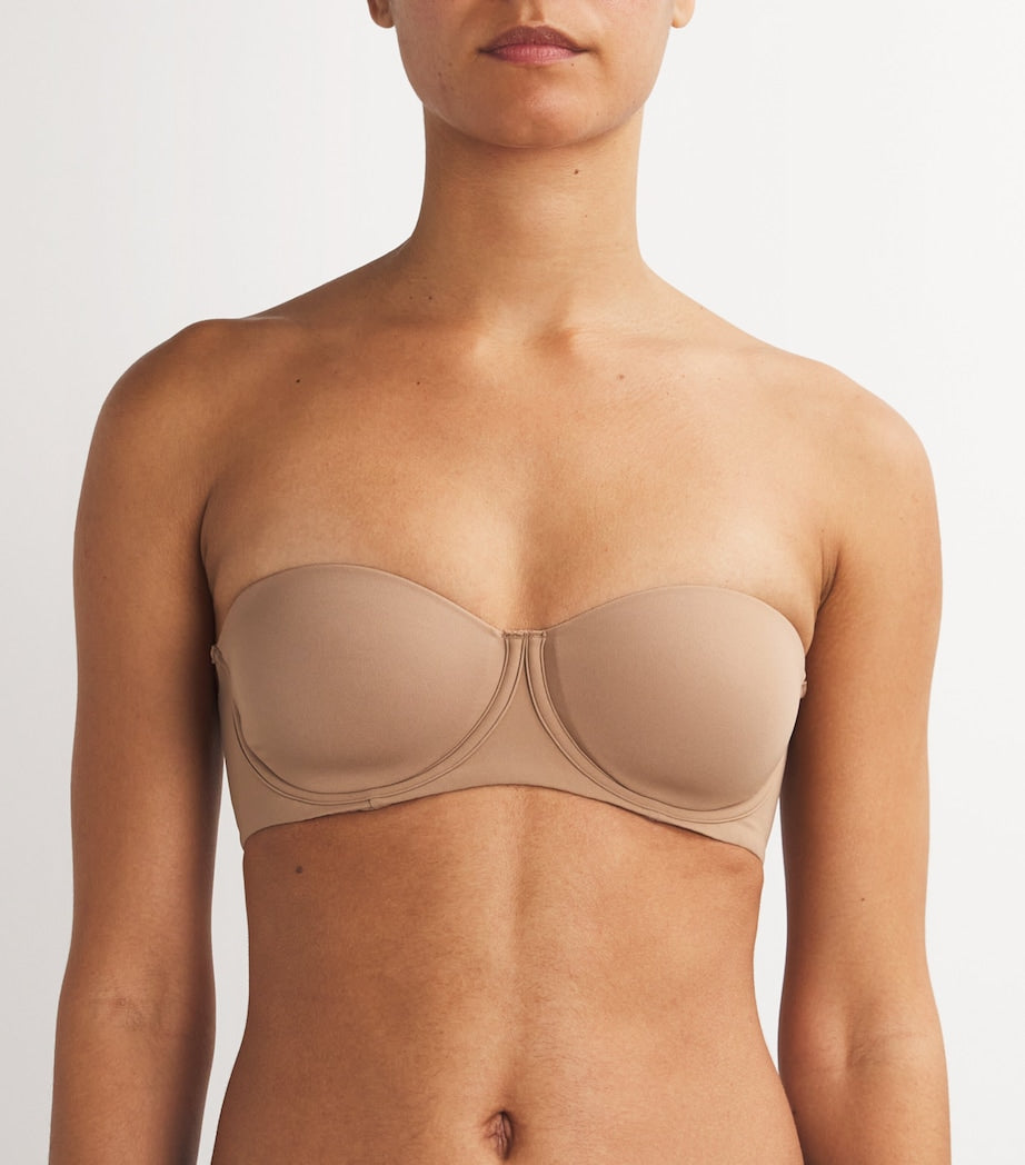 Brown Fits Everybody Strapless Bra