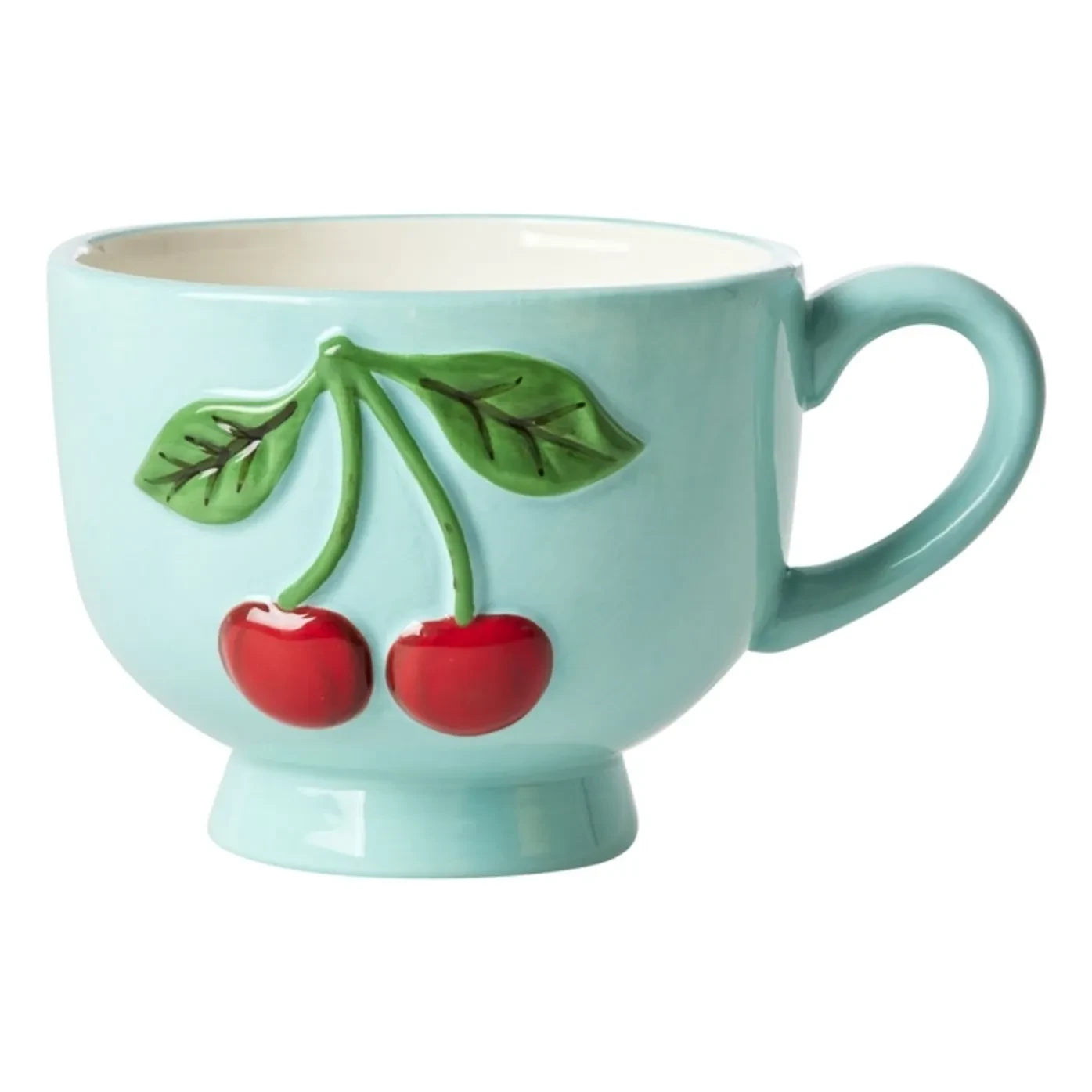 Rice - Ceramic mug Cerise | Blue