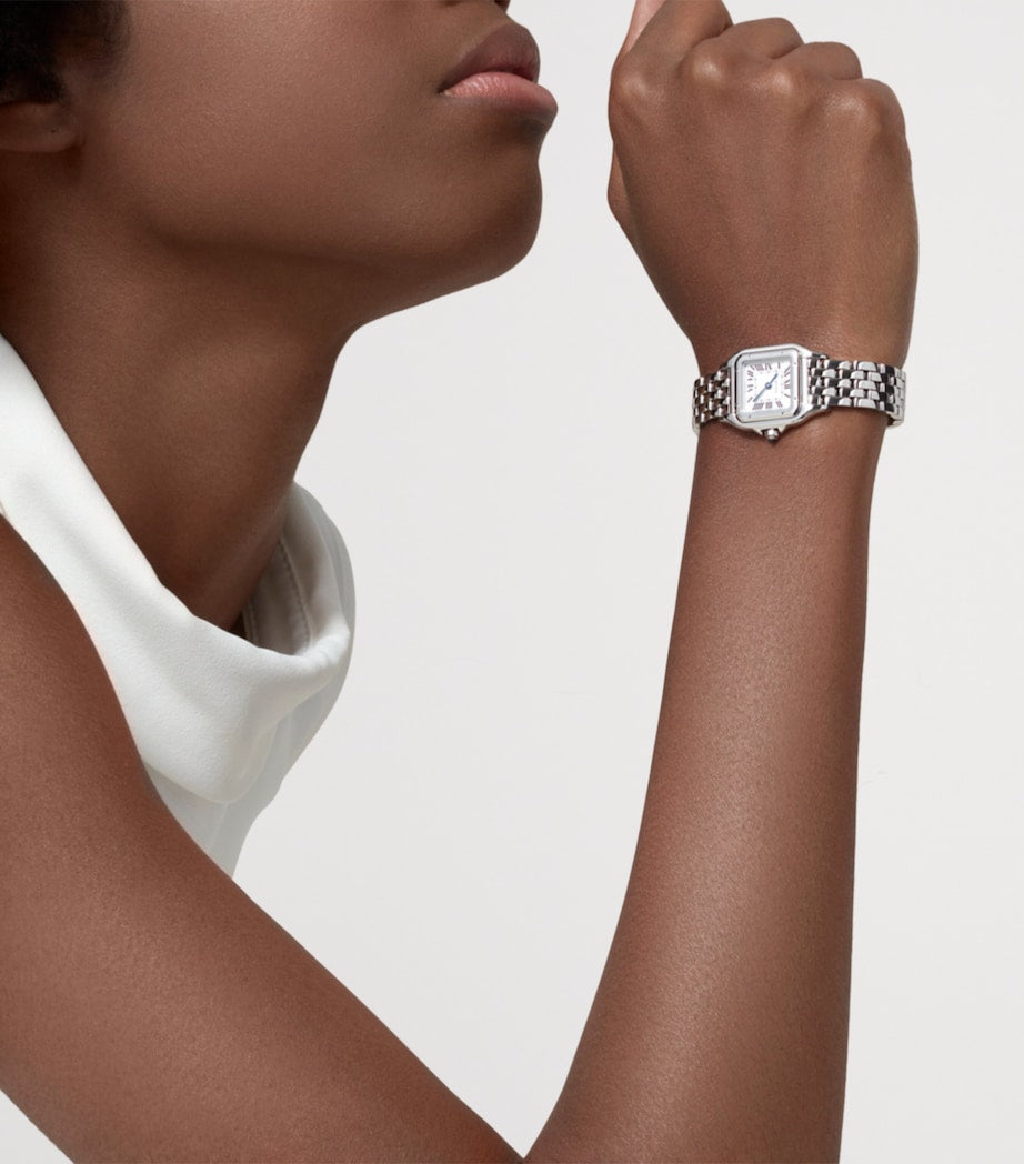 Small Stainless Steel Panthère de Cartier Watch 23mm