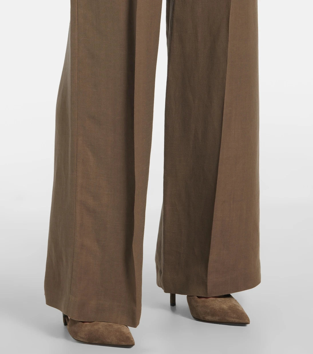 Brunello Cucinelli - High-rise wide-leg pants