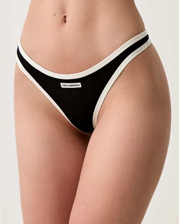 Karl Lagerfeld kadın tanga, liyoselli