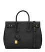 Saint Laurent Black Small Sac de Jour Tote Bag