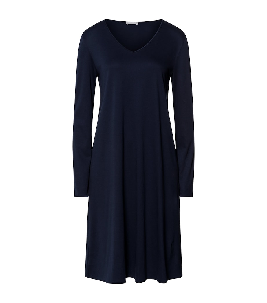 Cotton Long-Sleeve Nightdress