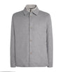 Colombo Grey Silk-Cashmere Hybrid Jacket