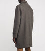 Multi Wool-Blend Herringbone Brunetti Overcoat