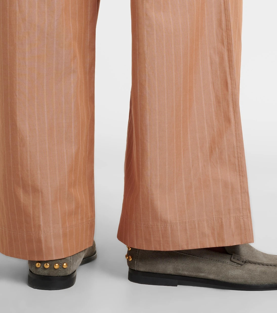 Varley - Rowan pinstripe cotton straight pants