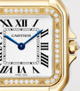 Yellow Gold and Diamond Panthère de Cartier Watch 26.7mm