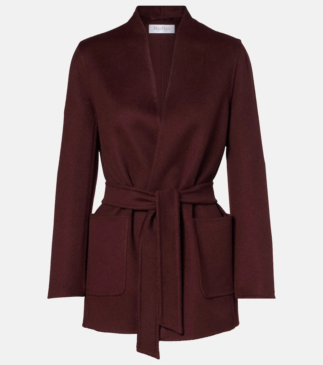 Max Mara - Harold camel hair wrap coat