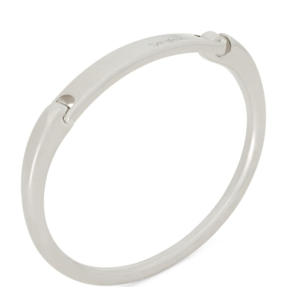 Saint Laurent Vintage Plaquette Bangle