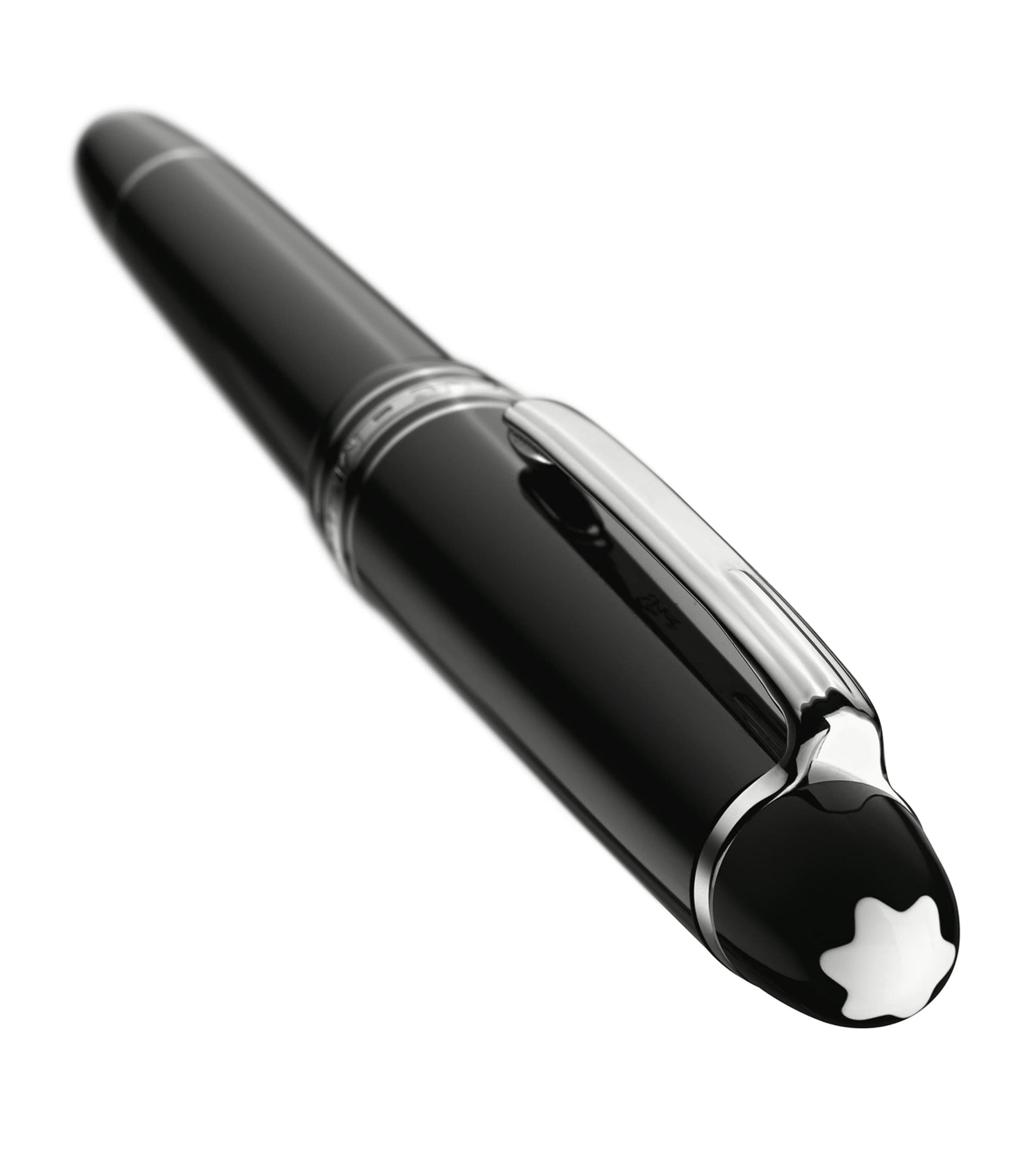 Montblanc Platinum-Plated Meisterstuck Classique Rollerball Pen