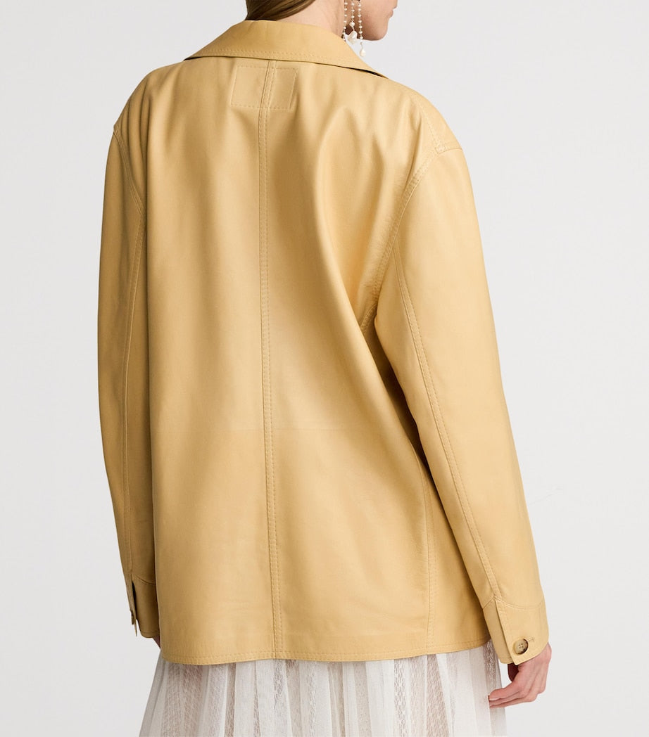 Ralph Lauren Collection Leather Adrianna Jacket