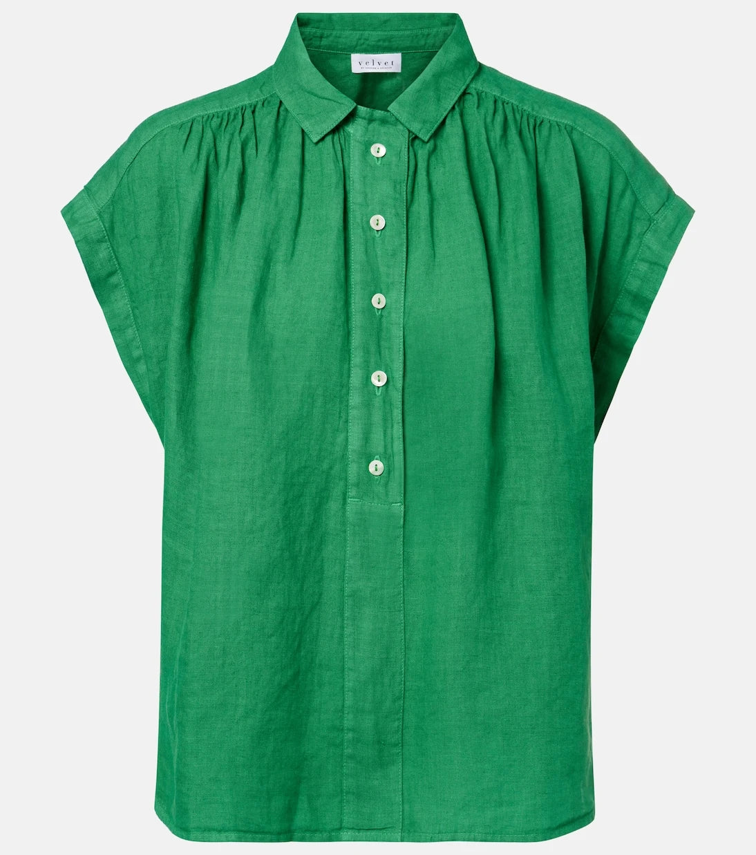 Velvet - Elowen linen top
