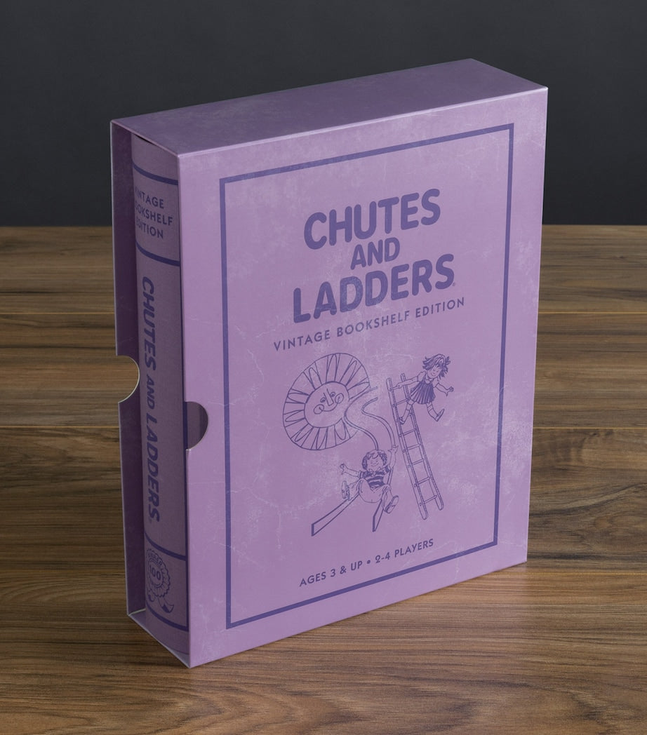 VINTAGE BOOKSHELF Chutes and Ladders Board Game