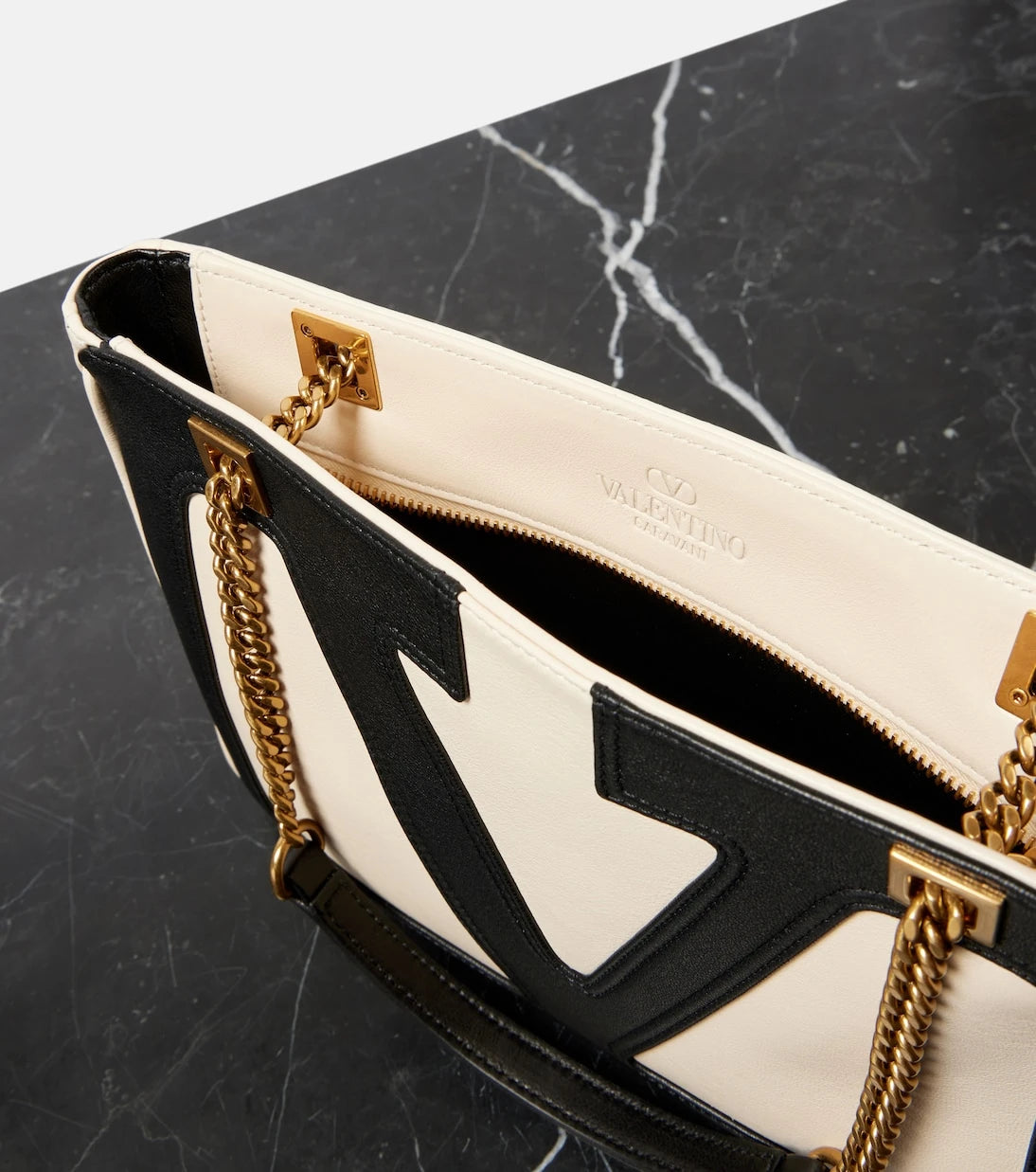 Valentino Garavani - Viva Superstar Small leather tote bag