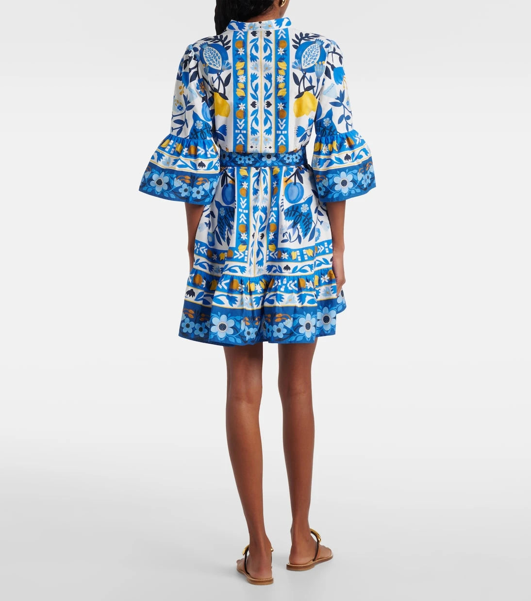 Farm Rio - Floral cotton minidress