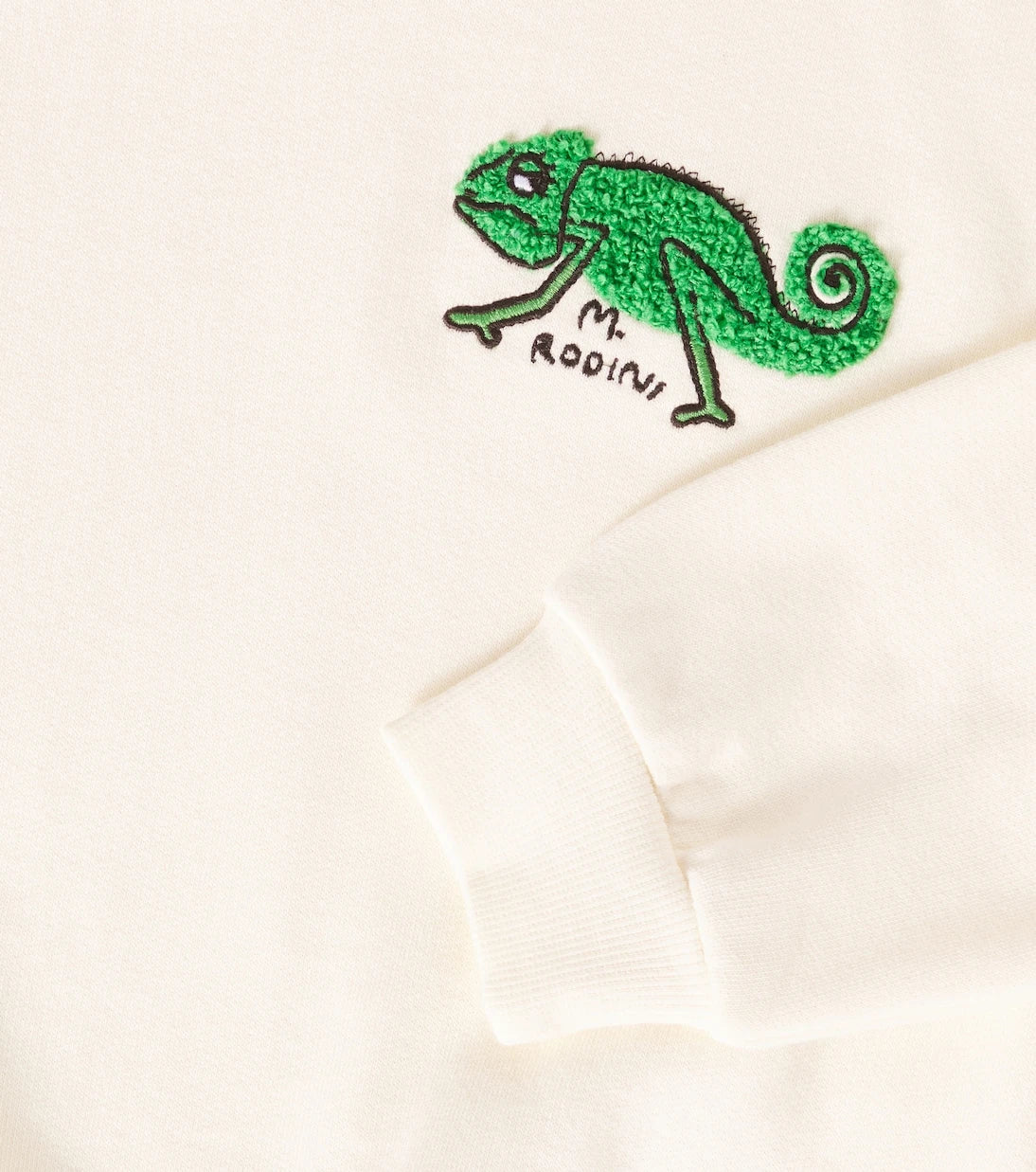 Mini Rodini - Kertenkele pamuklu jarse sweatshirt