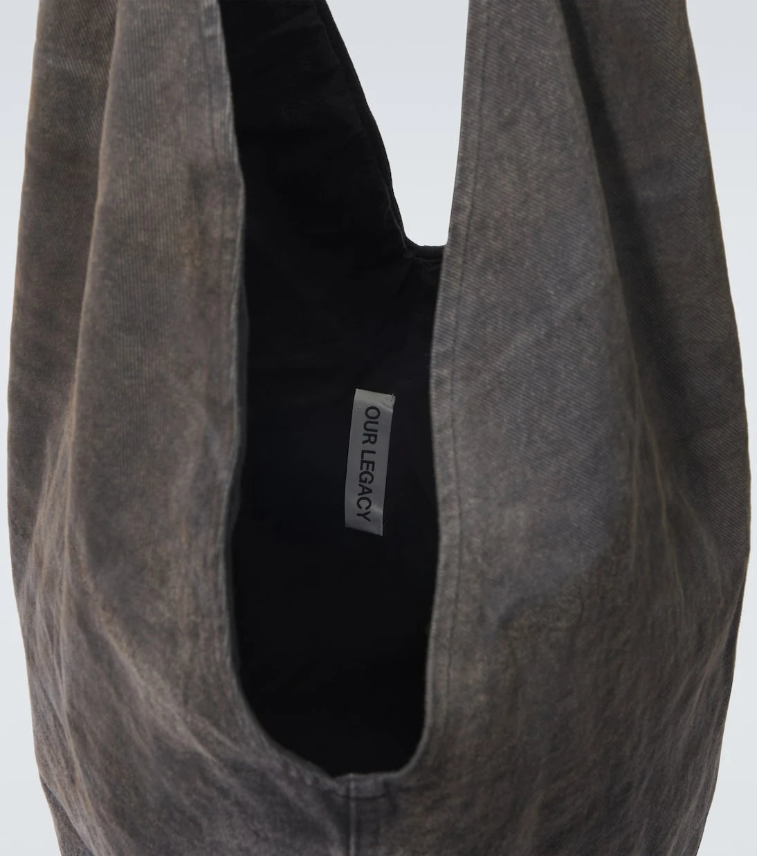 Our Legacy - Drip denim shoulder bag