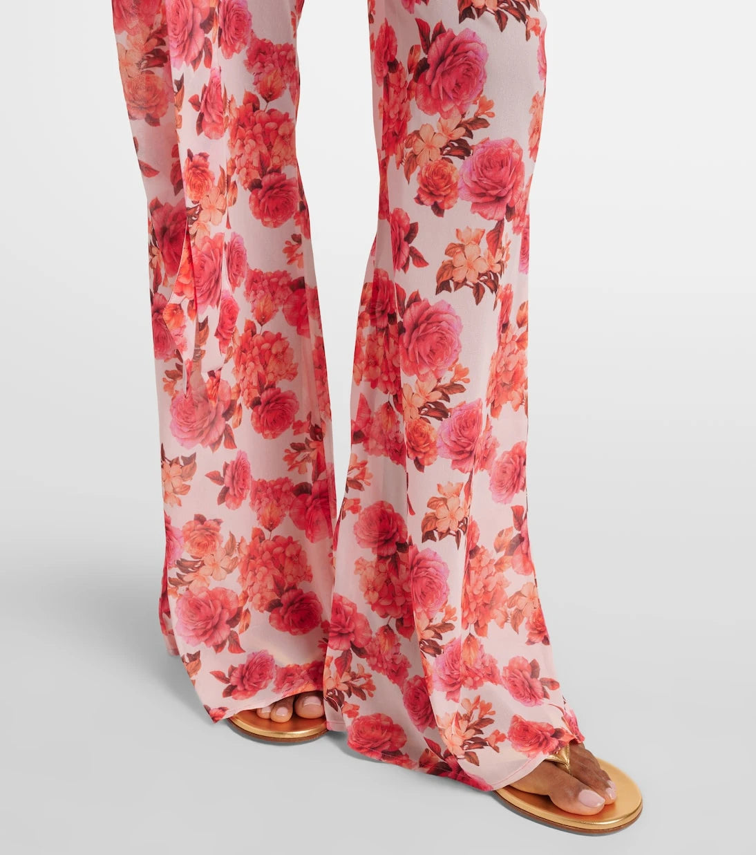 Bananhot - Bowie floral flared pants