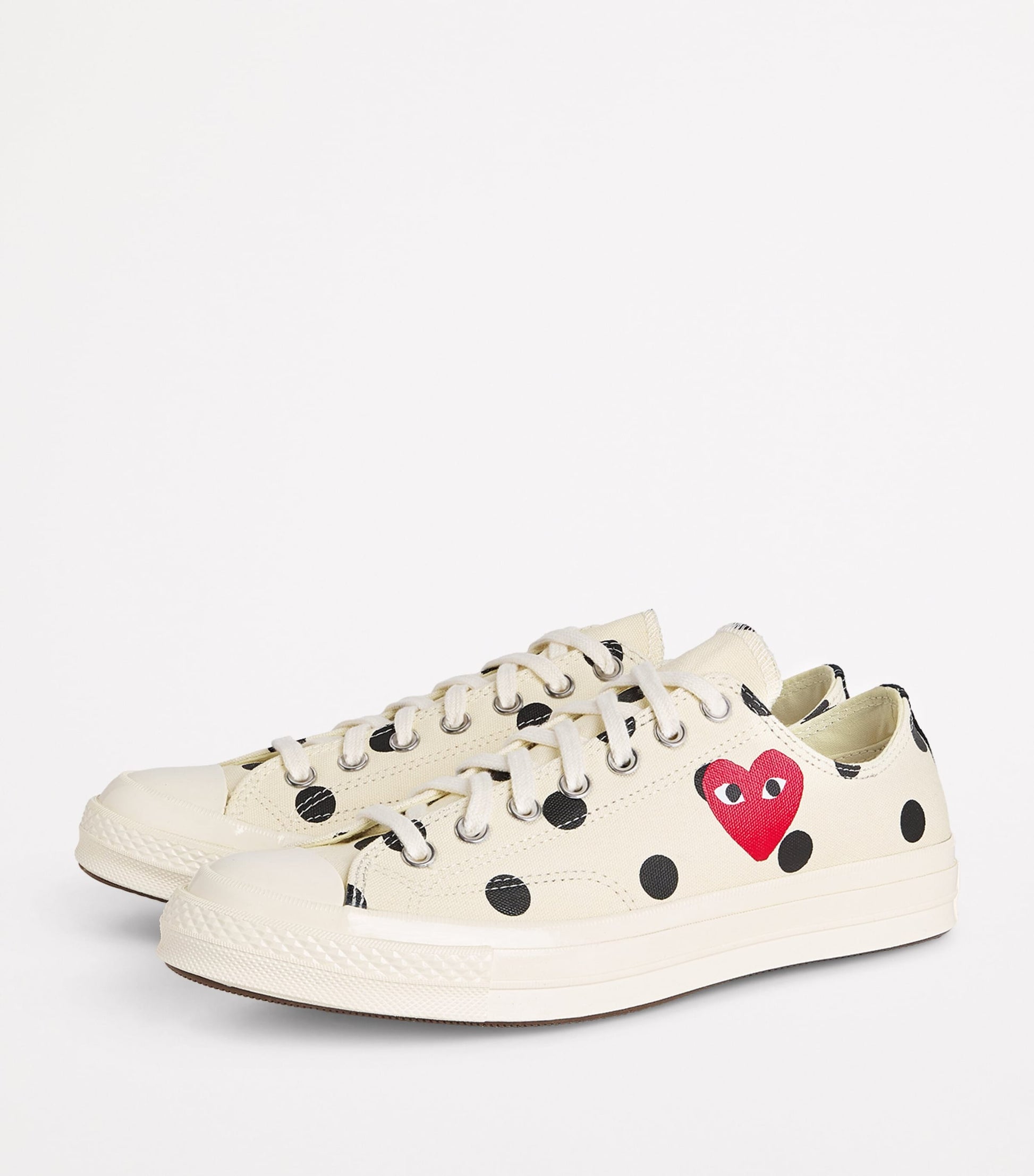 Comme Des Garçons Play x Converse Polka Dot Heart Chuck Taylor All Star '70 Low-Top Sneakers