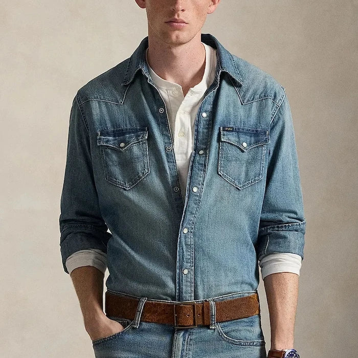 Дънкова риза Polo Ralph Lauren