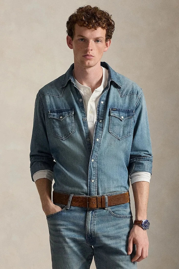 Дънкова риза Polo Ralph Lauren