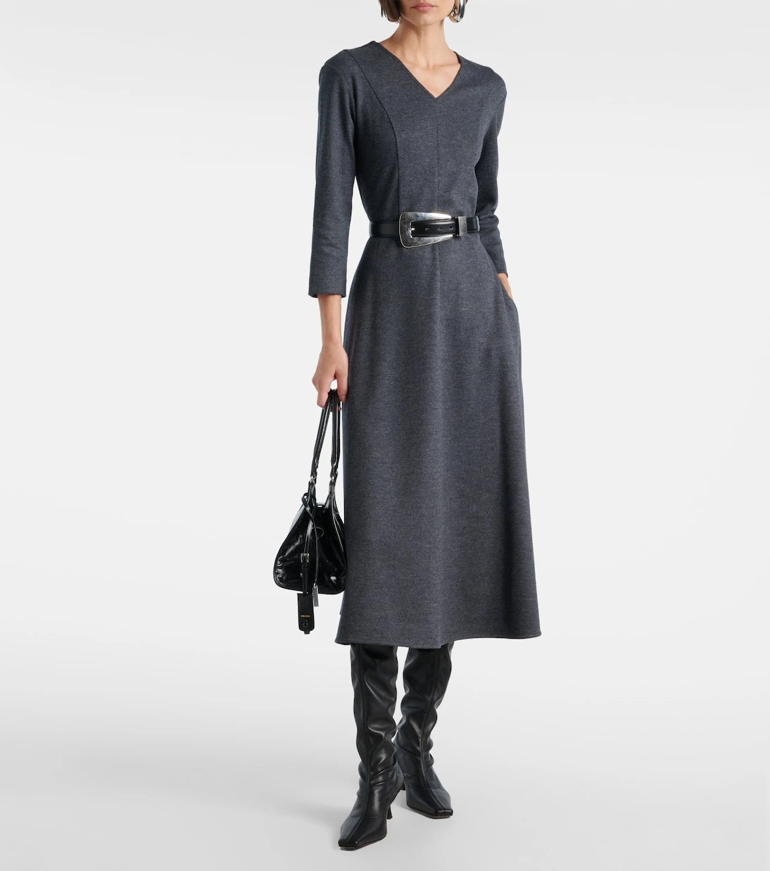 'S Max Mara - فستان أوريون متوسط الطول