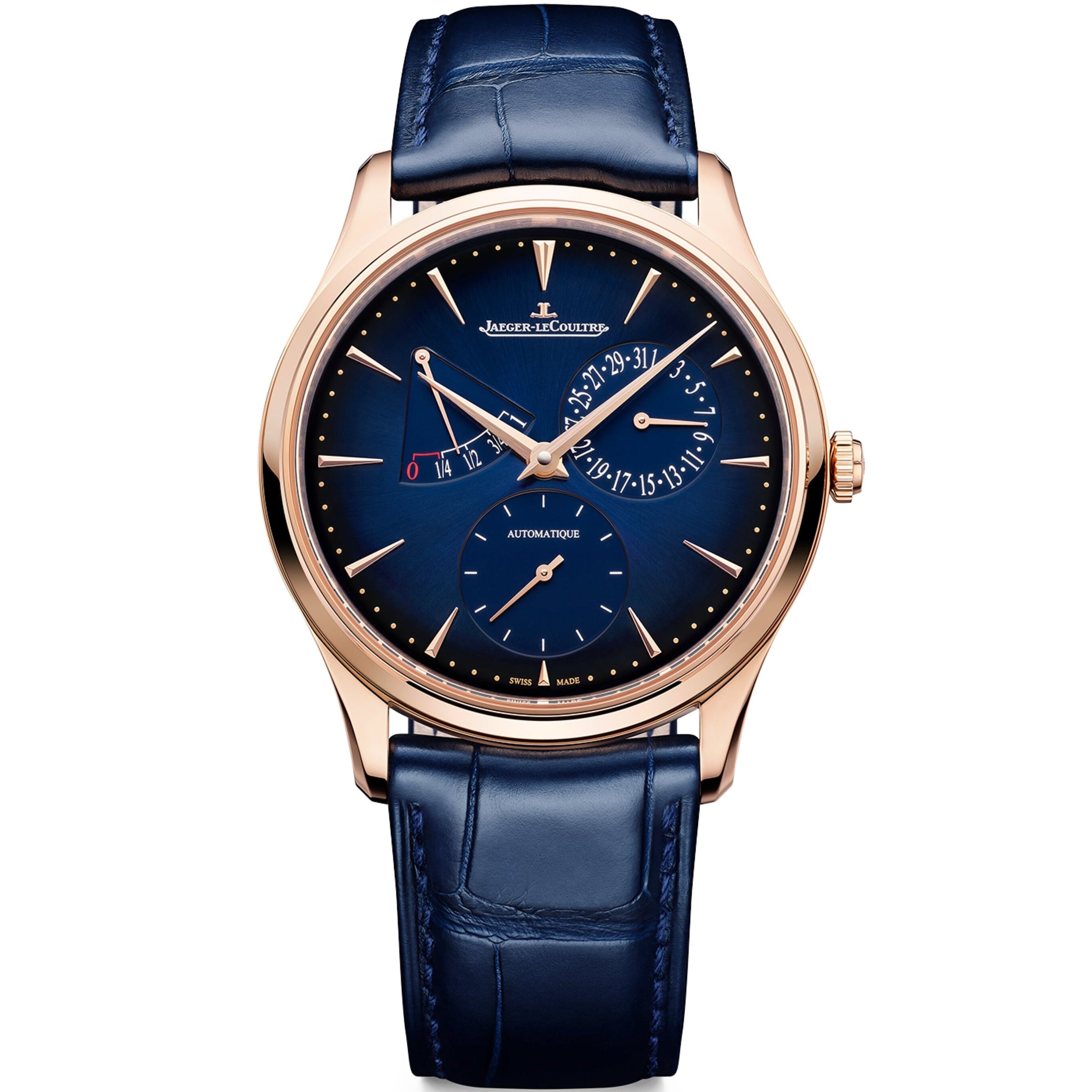 Rose Gold Master Ultra Thin Power Reserve Watch 39mm