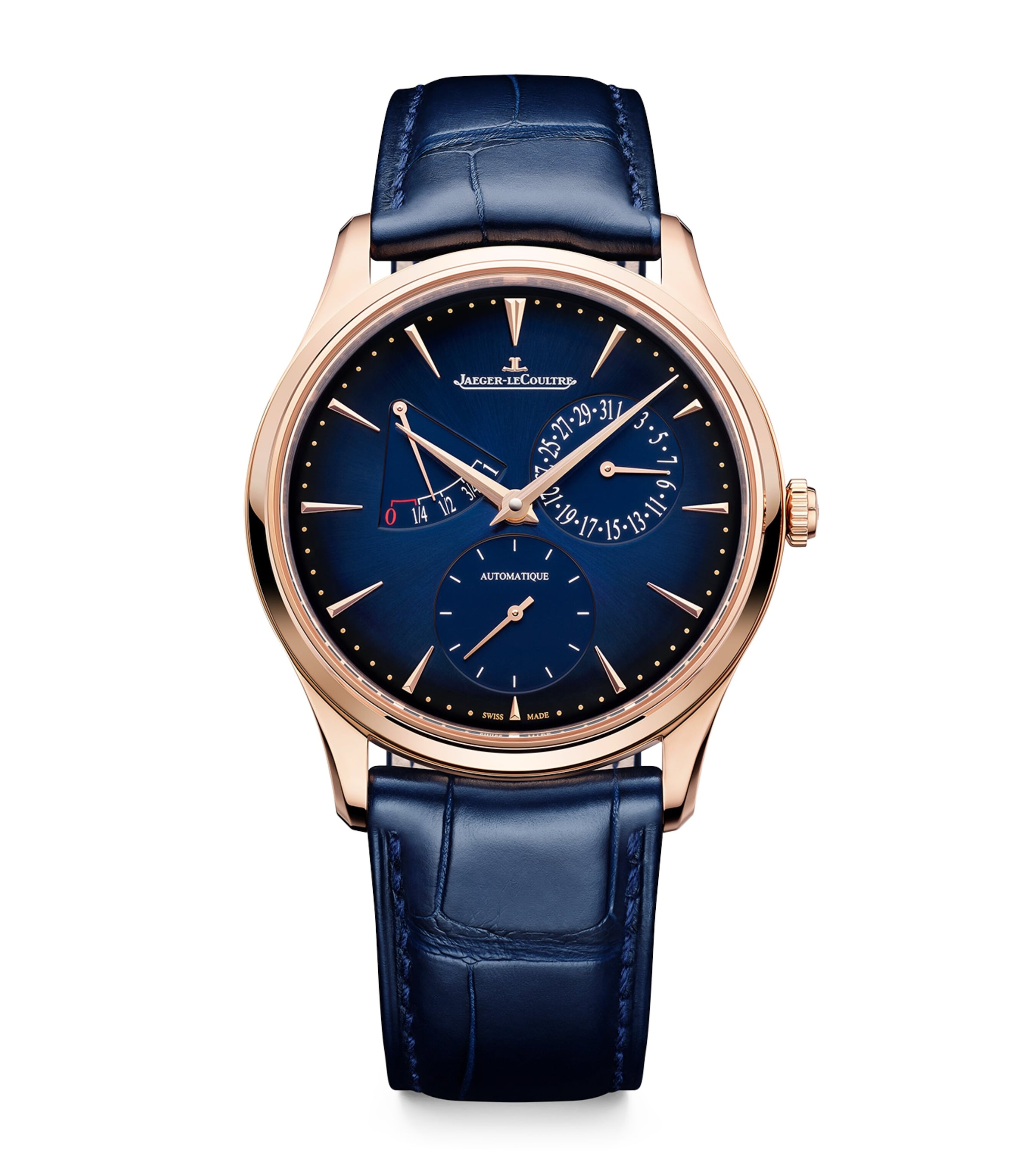 Rose Gold Master Ultra Thin Power Reserve Watch 39mm