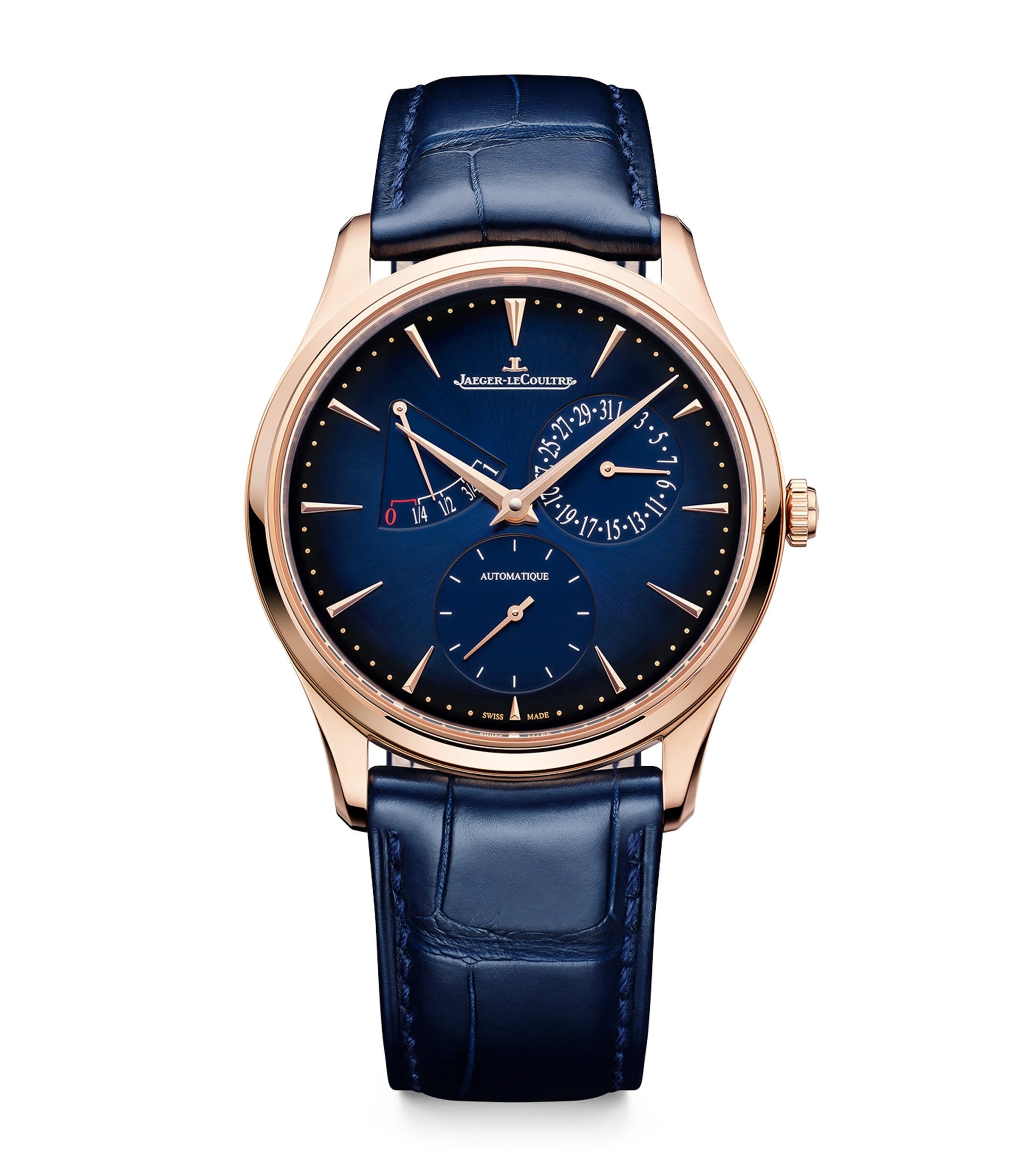 Rose Gold Master Ultra Thin Power Reserve Watch 39mm