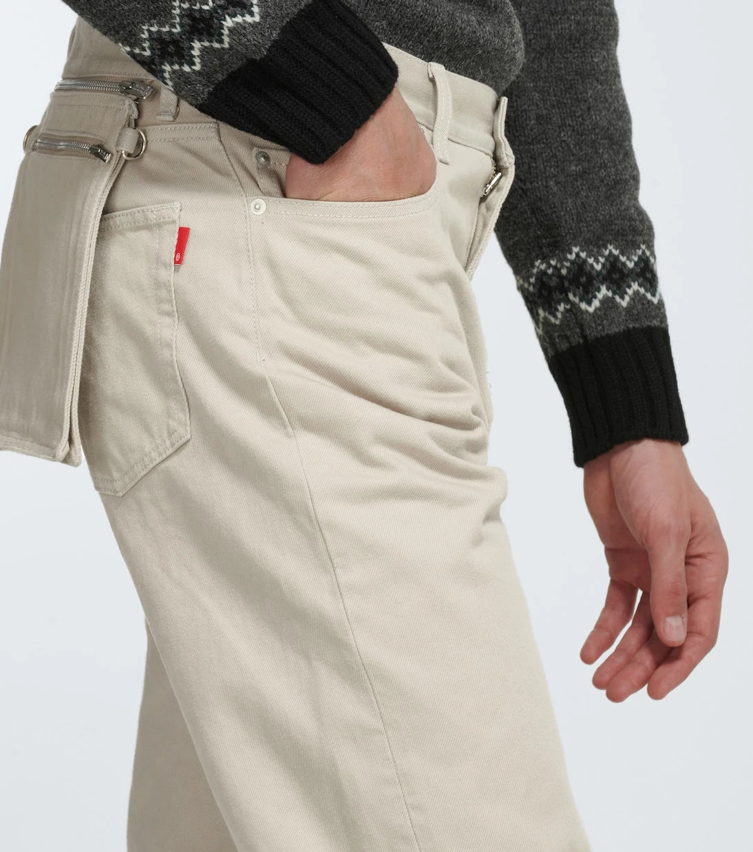 Undercover - Wide-leg cotton pants
