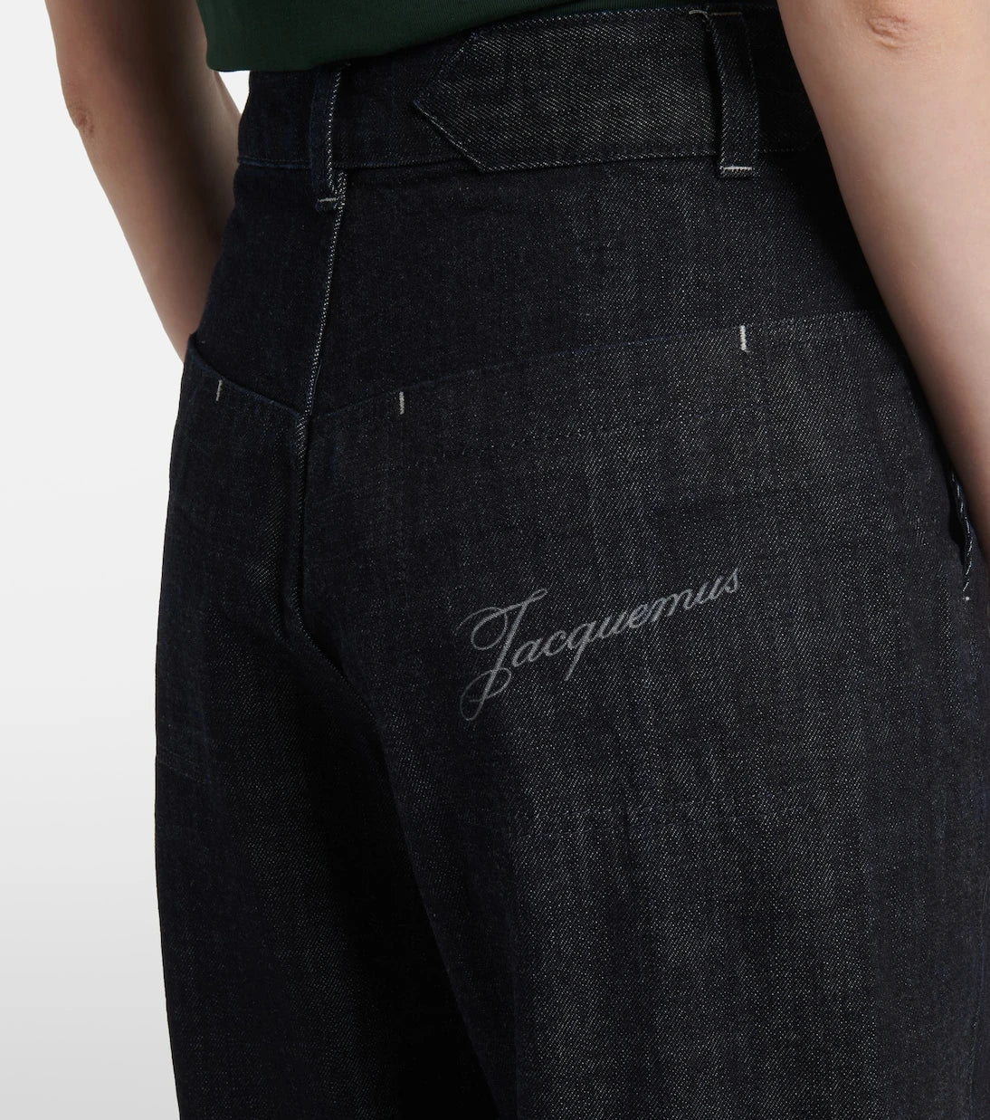 Jacquemus - De-Nîmes high-rise barrel-leg jeans