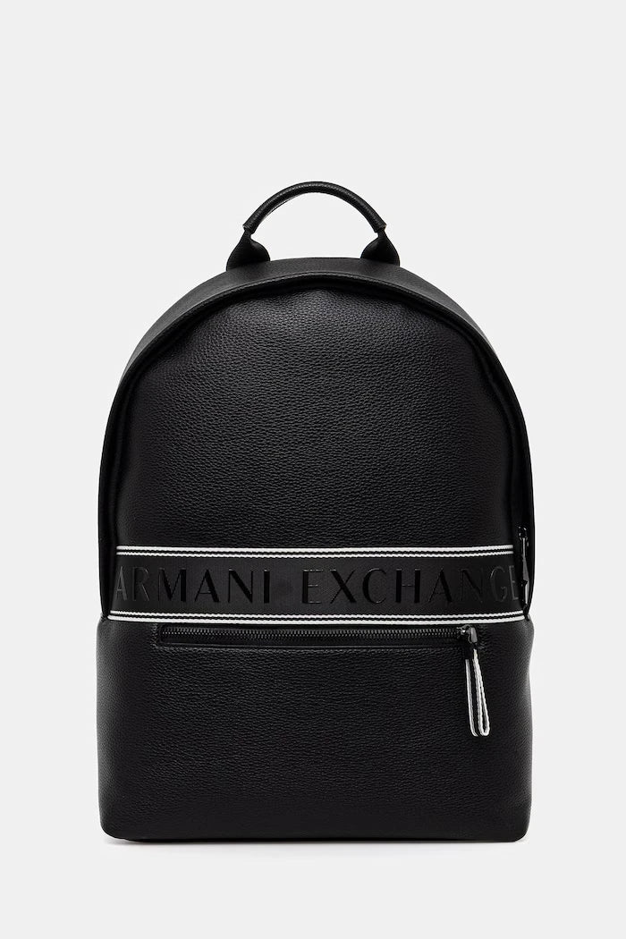 Armani Exchange Erkek Suni Deri Sırt Çantası